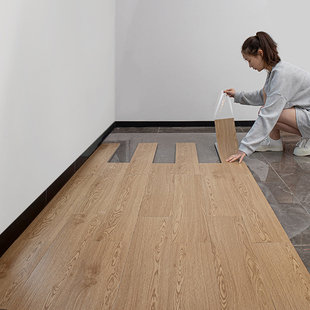 10平方-pvc地板贴纸，自粘地板革翻新改造家用加厚防水耐磨地胶地垫