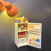 小红书同款冰箱贴仿真小冰箱玩具，3m磁性贴迷你摆件创意家居装饰
