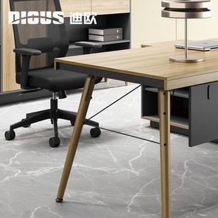 定制经理主管桌总裁，老板桌简约流行办公桌椅，组合实木办公家具