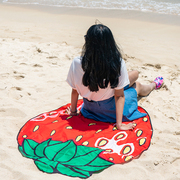 海边铺地垫超大游泳沙滩，布披纱沙滩毯沙滩巾，铺地沙滩垫海边披巾