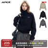 APEA美式复古机能风夹克外套女秋季立领上衣高级感户外冲锋风衣