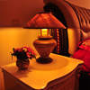 东南亚台灯卧室床头灯，创意复古怀旧宾馆酒店会所，手工竹编台灯