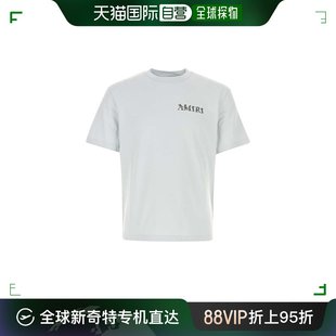 香港直邮潮奢amiri男士，amiri巴洛克徽标印花圆领t恤amjyte
