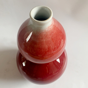 新中式水仙瓶葫芦禅意复古插花花器新古典陶瓷花瓶客厅装饰品摆件