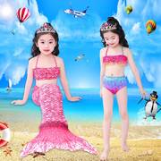 美人鱼尾巴儿童女孩，公主裙子美人鱼，服装衣服女童游泳衣套装