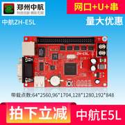 中航ZH-E5L显示屏控制卡 大面积网路控制卡 高稳定网路接口控制卡