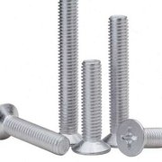 m5m6m8m10铝螺丝铝合金螺丝十字，沉头螺丝钉铝制，平头机牙螺钉