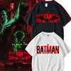 2022蝙蝠侠batman电影 宽松半袖短袖T恤男女青少年圆领纯棉