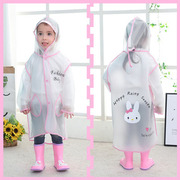 雨衣儿童男雨披套装小全身透明女连体外套女童幼儿园宝宝塑料防雨