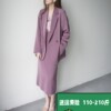 大码春季款时尚西装外套女胖mm200斤高级感宽松西服半身裙两件套