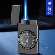 创意电子手表打火机金属直冲蓝焰防风朗声打火机批HF608