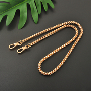 6mm粗 直金色盒子链 包链金属链条皮包配件五金包链子金属包链