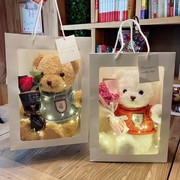 泰迪熊小熊公仔玩偶布娃娃毛绒玩具儿童节七夕情人节送女生日礼物
