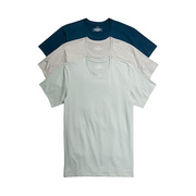 Calvin Klein/凯文克莱3件装男士纯色休闲圆领短袖T恤打底衫