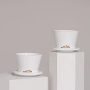 泰摩冰瞳b75陶瓷，滤杯手冲咖啡金龙杯蛋糕平底滤杯家用咖啡器具