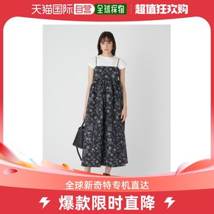 日本直邮Mila Owen 女士层叠风格连衣裙 夏季立体质感 高腰设计显