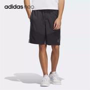 adidas阿迪达斯运动裤，男子健身跑步休闲梭织短裤ip3883ip3882