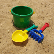 儿童沙滩玩具车套装决明子，挖沙铲子桶玩沙，工具大号宝宝男女孩套装