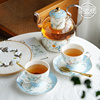 英式下午茶具水果茶壶轻奢精致高档咖啡杯蜡烛，加热茶杯套装花茶壶