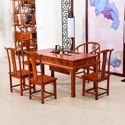 实木小茶桌椅组合简约家用中式小户型，迷你功夫茶艺禅意茶几泡茶台