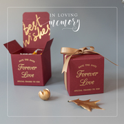 喜糖礼盒成品含糖创意，婚礼糖果纸盒中式结婚订婚伴手高端方形欧式