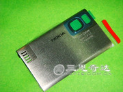 诺基亚手机外壳，nokia6500s后盖原配电池门银色