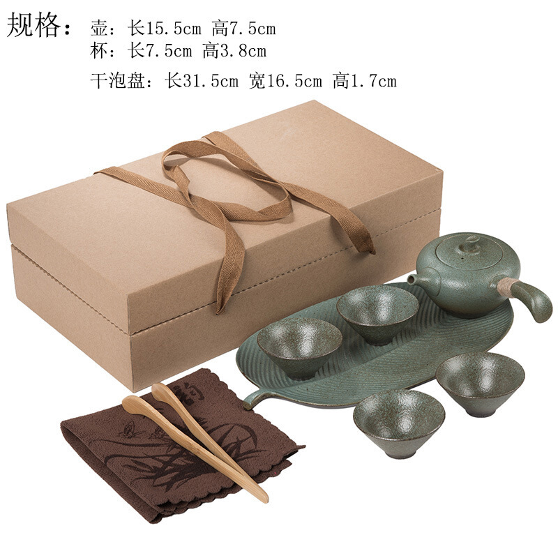 日式功夫茶具套装整套家用客厅简约陶瓷茶壶茶杯粗陶阳台干泡茶盘在类目 餐饮具, 茶具, 功夫茶具中 - 来自Buy2taobao.com提供专业的淘宝代购服务