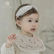kidsclara韩国婴儿发带女宝宝头花，可爱超萌公主风蕾丝婴幼儿发饰