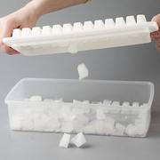 冰格模具冰块盒冰格带盖子制冰盒小号网红带盖子冰格制冰模具
