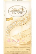 加拿大Lindt瑞士莲LINDOR白巧克力排块100克165元4版口味搭配