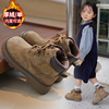 女童靴子冬季儿童，马丁靴2023秋冬女童靴，鞋子加绒男童短靴童鞋