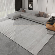 客厅地毯茶几毯2024轻奢高级简约风家用沙发，卧室地垫免洗可擦