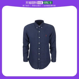 韩国直邮POLO RALPH LAUREN24SS长袖衬衫男710829443BLUE