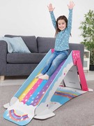 wowwee可折叠滑梯儿童室内小型滑滑梯玩具纸质宝宝家用2-5岁礼物