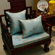夏季新中式花鸟古典罗汉床垫海绵靠垫实木家具餐圈椅红木沙发坐垫