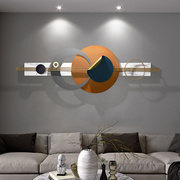 沙发背景墙装饰画3d立体轻奢客厅金属挂画现代简约高级感铁艺壁画