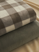 冬季加厚牛奶绒床单单件珊瑚法兰绒，毯子毛毯被单人铺床垫冬天加绒