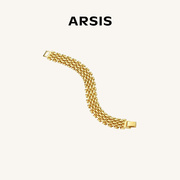 ARSIS自由搭配宽手表链手链轻奢欧美风链条小众设计感女