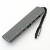 USB3 type C HUB笔记本/手机集线器扩展坞 C转HDMI 带充电TF读卡
