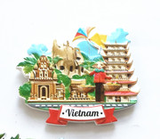 世界各地旅游纪念品越南菲律宾斯里兰卡冰箱贴磁贴立体3d创意磁铁