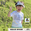 断码Gap男女童秋季LOGO纯棉运动短袖T恤儿童装上衣871976