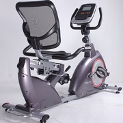康乐佳K8718R卧式健身车家用动感单车室内静音自行车老人健身器材