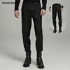 小破亚文化 PUNK RAVE pr朋克状态原创设计小众男装 军装风裤子