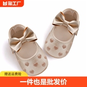 新生婴儿鞋子0-1岁学步童鞋，3-6-12个月男女宝宝春秋款初生春天