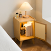 床头柜出租房用简约现代小型简易置物架超窄夹缝，柜边柜卧室储物柜