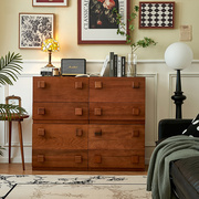 高档法式中古电视柜纯实木斗柜组合柜，客厅靠墙，沙发边柜卧室床尾储