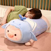 毛绒玩具猪猪抱枕长条，枕公仔玩偶女生床上抱着睡觉夹腿布娃娃超软