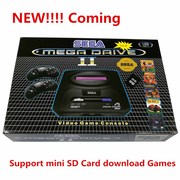 SEGA PAL version  console bulit in 9 games Support Mini SD d