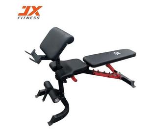 军霞JX-740多功能哑铃凳 腹肌板商用健身器材