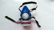 蓝天生力防毒口罩喷漆专用化工业防护面具防尘油漆工专用活性炭